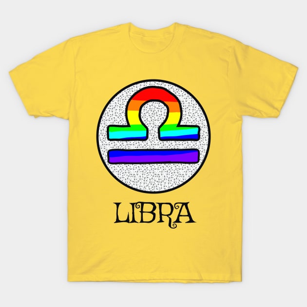 ZODIAC PRIDE LIBRA T-Shirt by ArtzeeFartzee